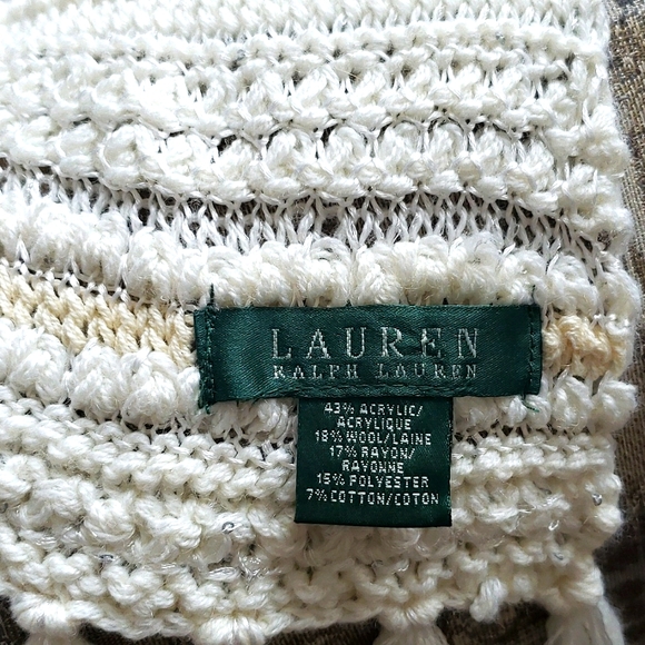 Lauren Ralph Lauren knit scarf - Picture 4 of 4